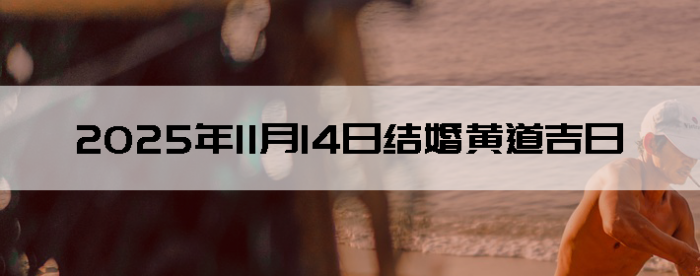2025年11月14日这天结婚怎么样