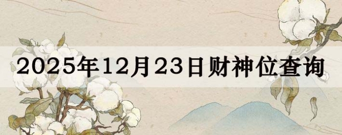 2025��12��23�ղ���λ��ѯָ��