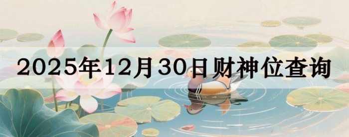 2025��12��30�ղ���λ��ѯָ��