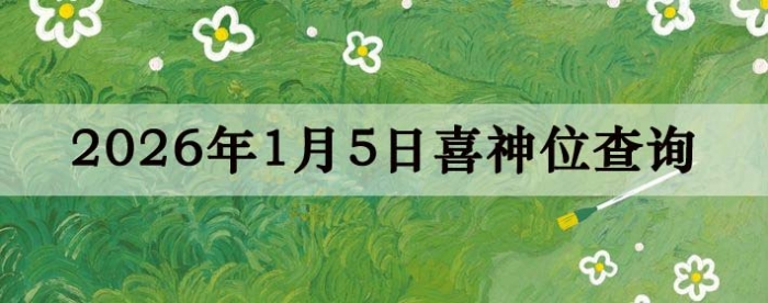 2026��1��5��ϲ��λ��ϸ����