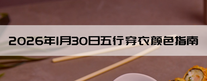 2026��1��30�����д�����ɫָ��