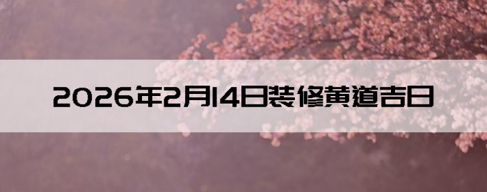 2026��2��14��װ�޼���������