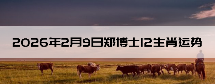 2026��2��9��֣��ʿ12��Ф����