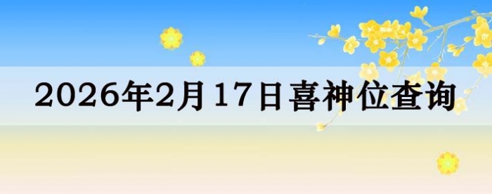 2026��2��17��ϲ��λ��ϸ����