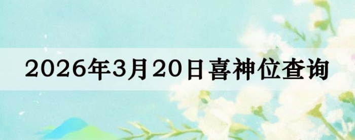 2026��3��20��ϲ��λ��ϸ����