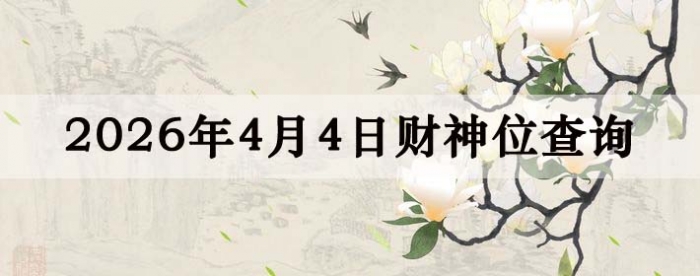 2026��4��04�ղ���λ��ѯָ��
