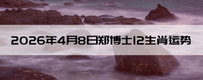 2026��4��8��֣��ʿ12��Ф����