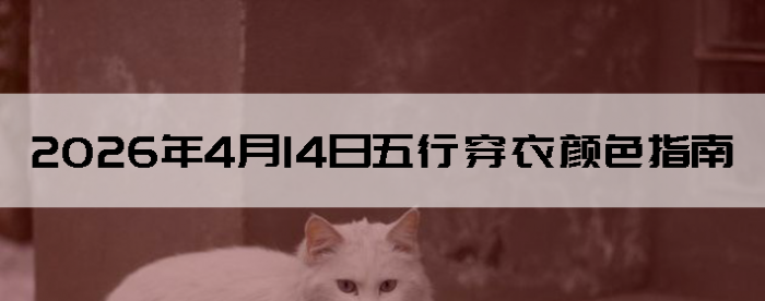 2026��4��14�����д�����ɫָ��