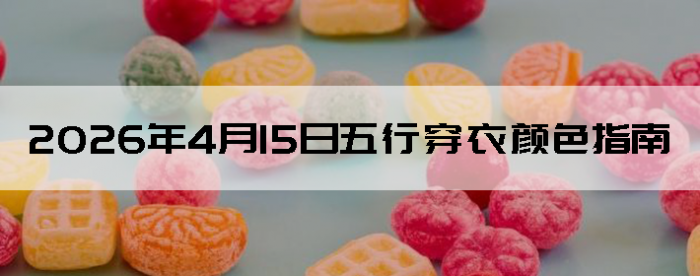 2026��4��15�����д�����ɫָ��