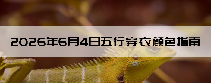 2026��6��4�����д�����ɫָ��