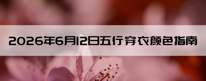 2026��6��12�����д�����ɫָ��