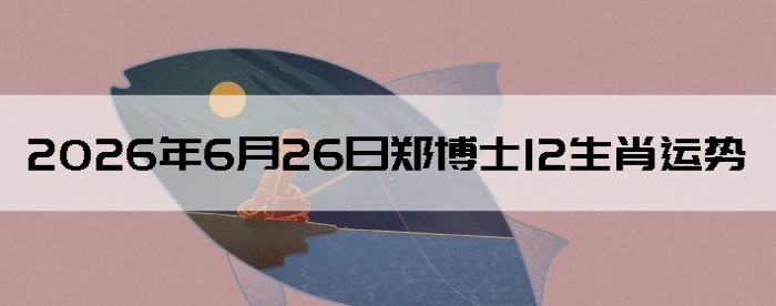 2026��6��26��֣��ʿ12��Ф����