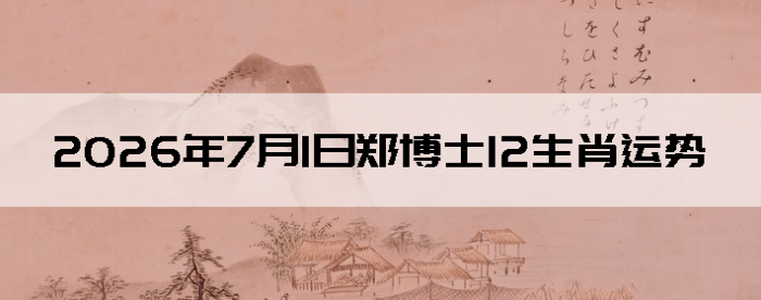 2026��7��1��֣��ʿ12��Ф����