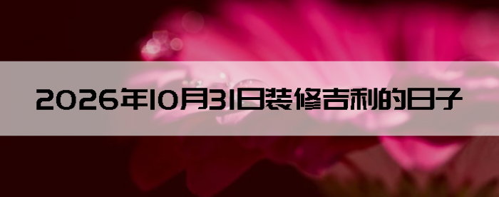2026��10��31������װ����ô��