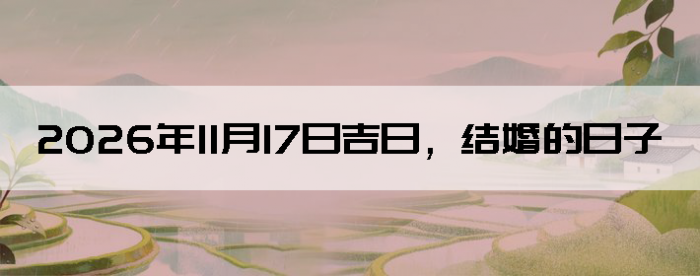 2026��11��17�������ʺϽ����