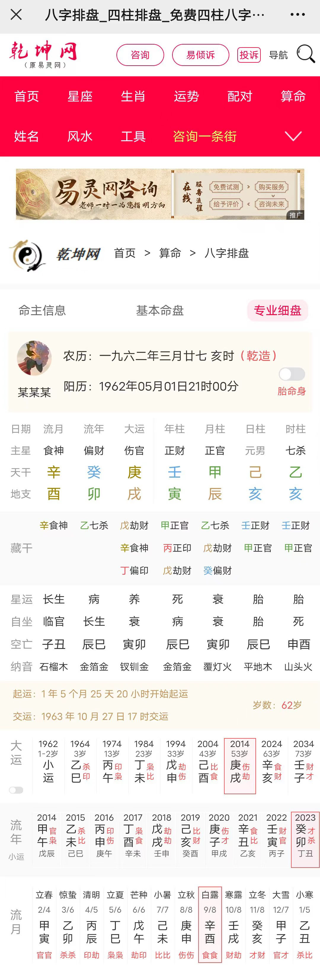 命理：命主的事业成就与命局解析