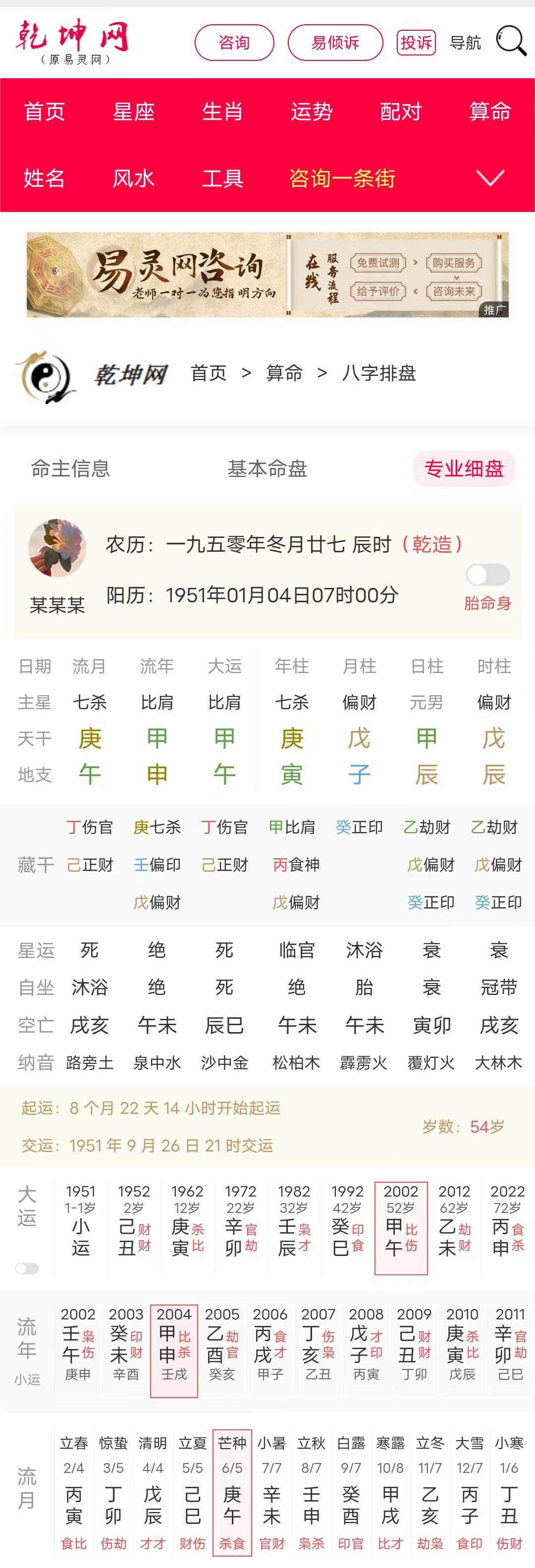 命局分析:三大不吉之处,凶兆显现