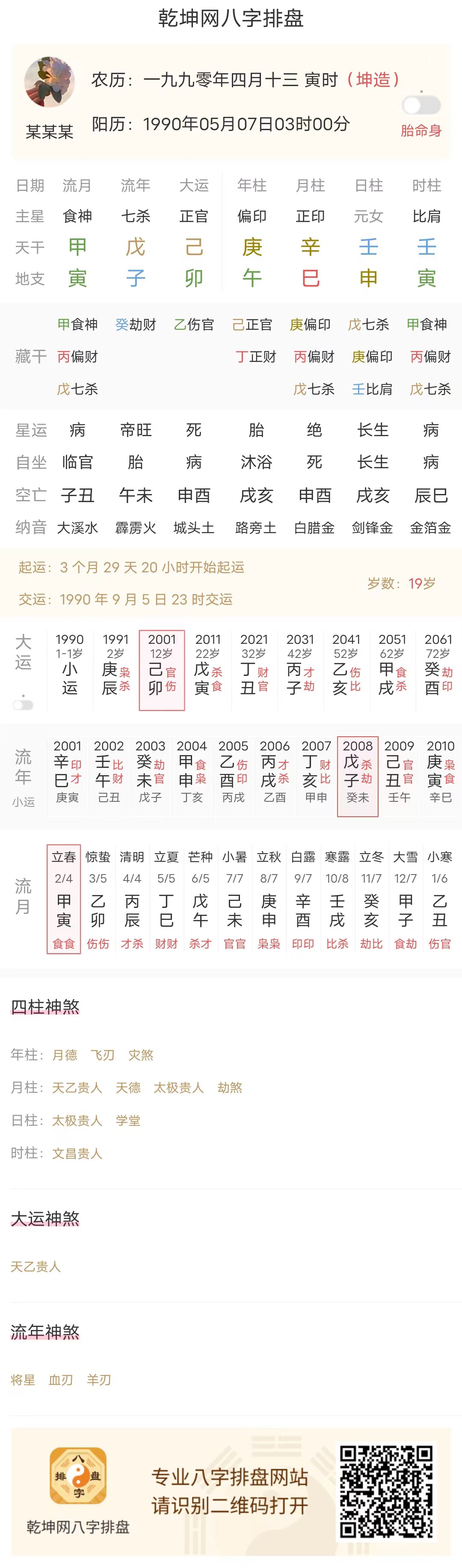 八字案例解析命主婚姻感情状况