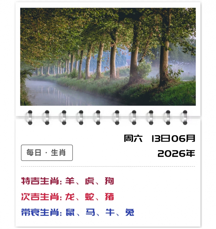 12生肖运势,郑博士生肖运势吉凶,2026年6月13日每日运势